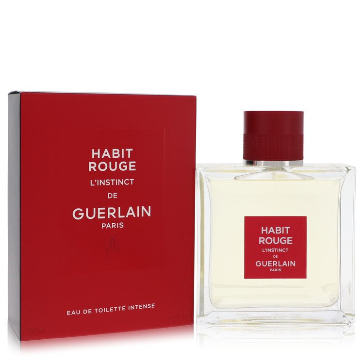 Habit Rouge L&#39;instinct Eau De Toilette Intense Spray By Guerlain
