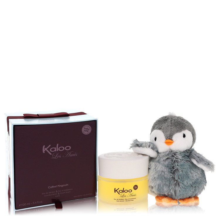 Kaloo Les Amis Alcohol Free Eau D&#39;ambiance Spray + Free Penguin Soft Toy By Kaloo