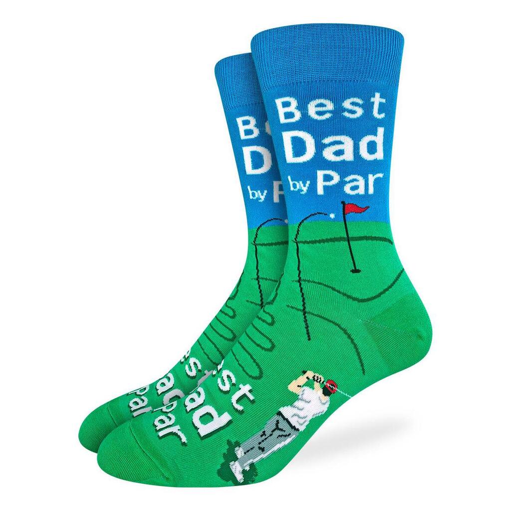 Men&#39;s Best Dad By Par Socks