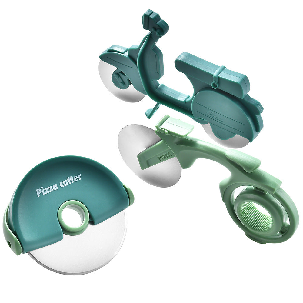 Motorcycle Round Pizza Slitting Knife