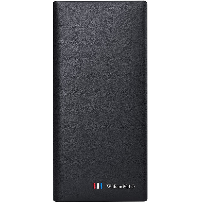 Cowhide Men&#39;s Wallet Business Casual All-match