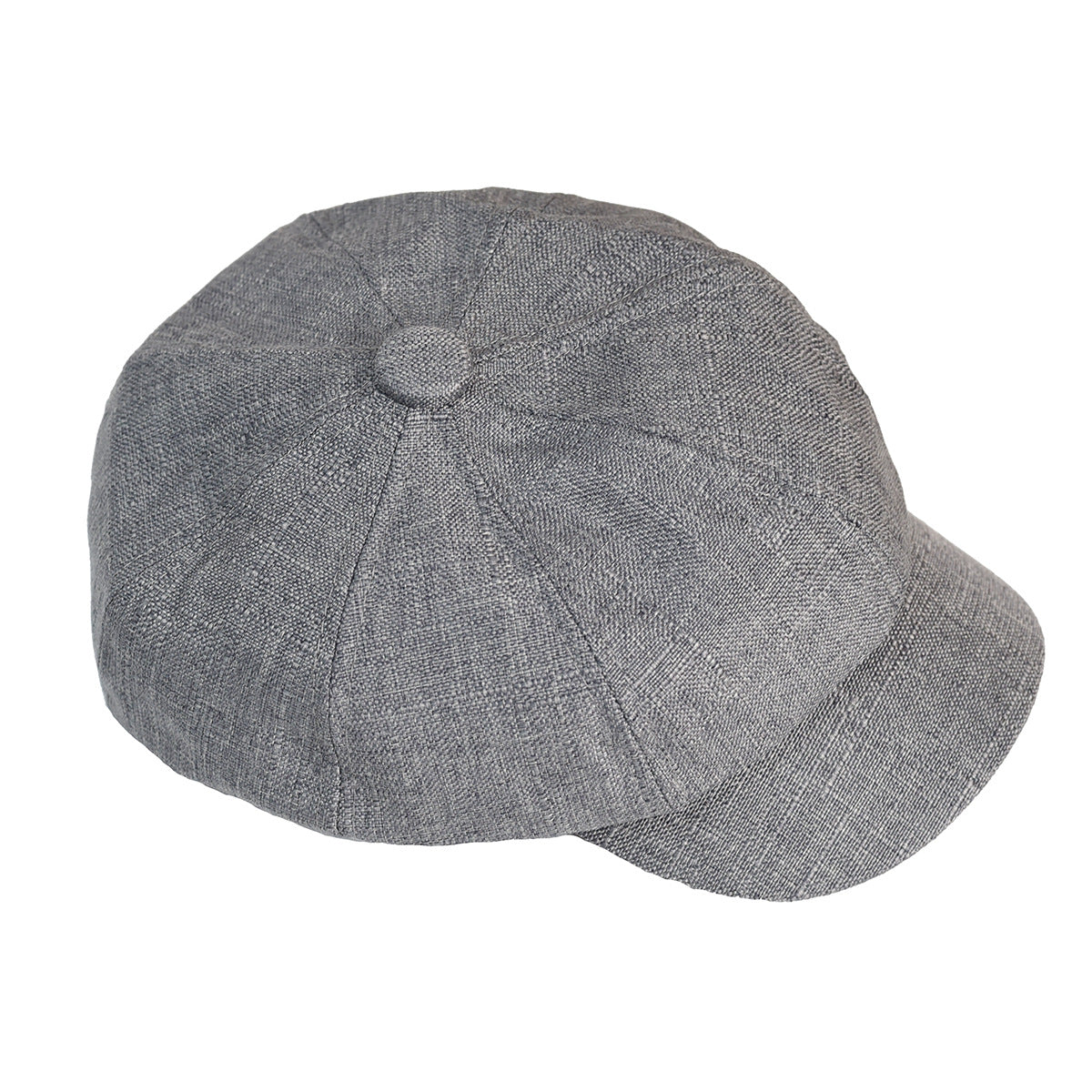 Thin Cotton And Linen Octagonal Cap Korean Style Personalized Solid Color Peaked Cap Beret
