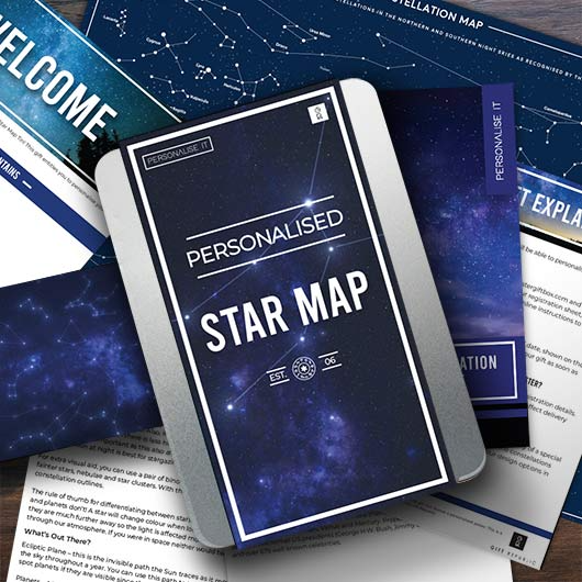 Personalised Star Map