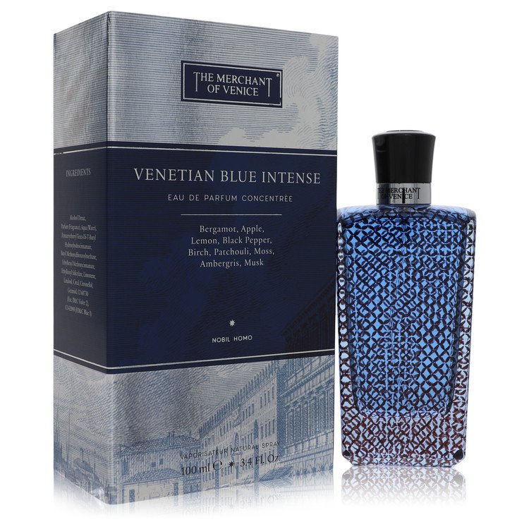 Venetian Blue Intense Eau De Parfum Spray Concentree By The Merchant Of Venice