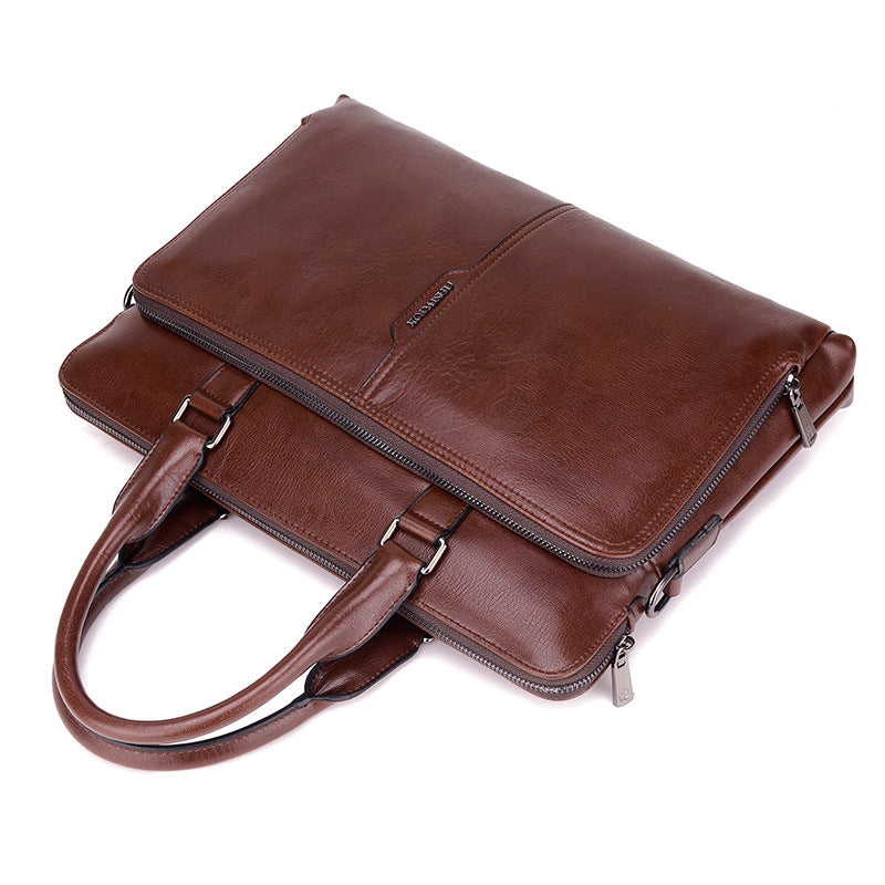 Fashion New Men&#39;s Portable Messenger Bag