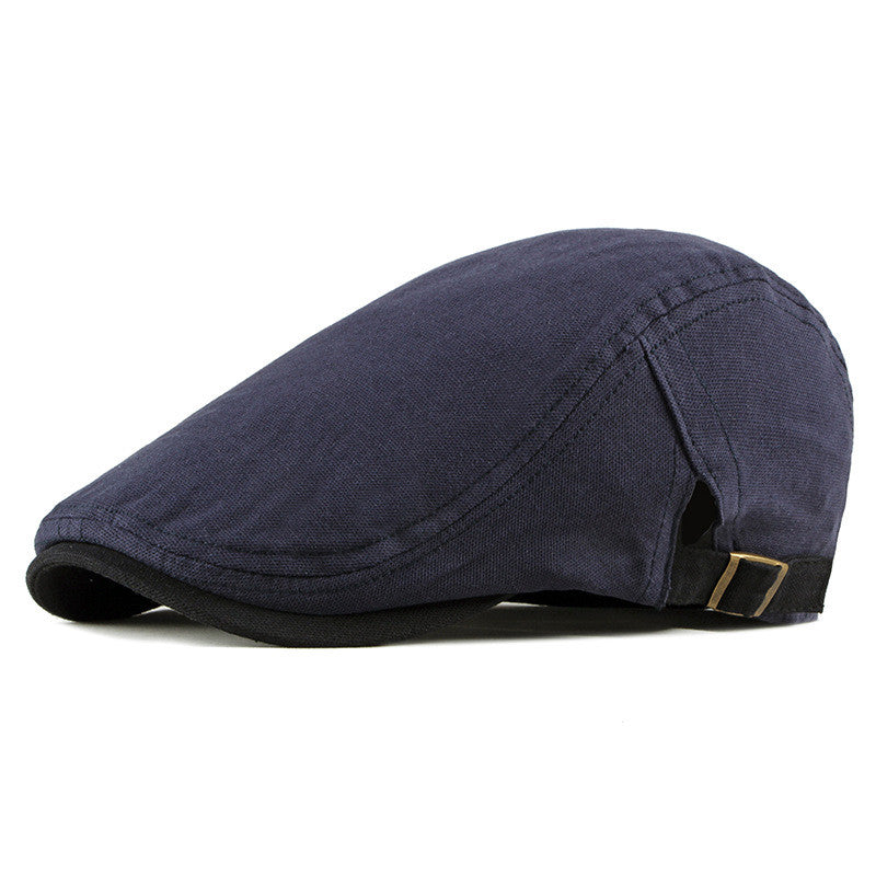 Thin Light Board Beret Hat Men&#39;s Casual