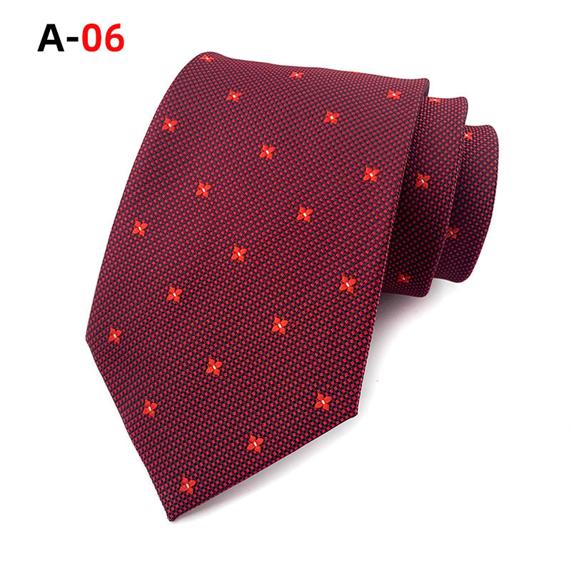 European And American Paisley Polyester Jacquard Men&#39;s Tie