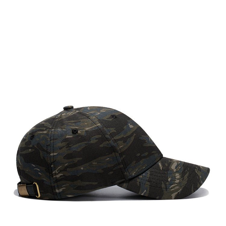 Men&#39;s Monochrome Cotton Camouflage Hat