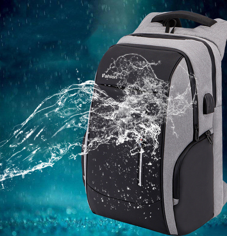 Multifunctional Computer Bag With USB Charging Fashion Backpack