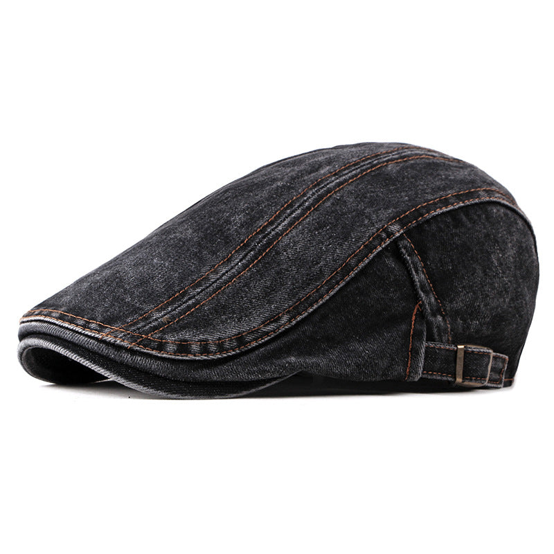Men&#39;s Cowboy Hat Korean Fashion Wash