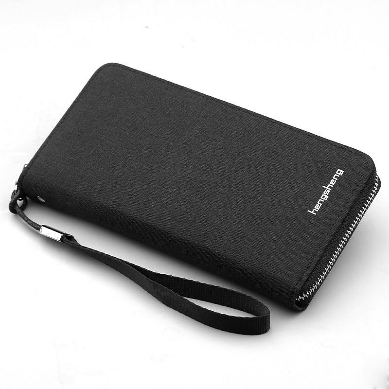 Men&#39;s Clutch Canvas Pattern Tide Brand