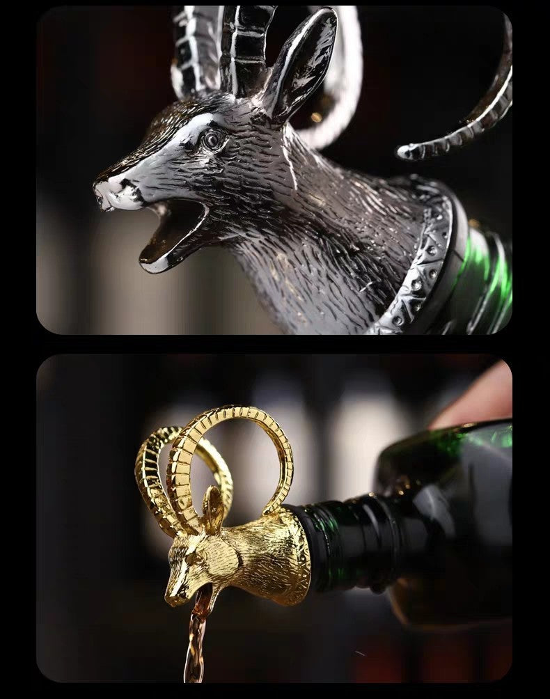 Creative Sheep&#39;s Head Wine Pourer