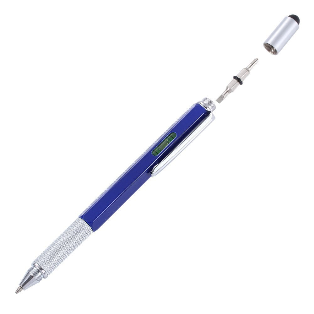 6in1 Metal Tool Screwdriver Touch Screen Ballpoint Pen