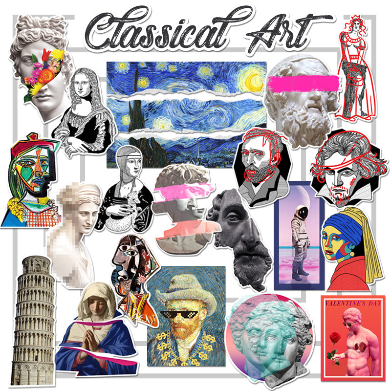 Luggage Fashion Personality Retro Vaporwave Sticker