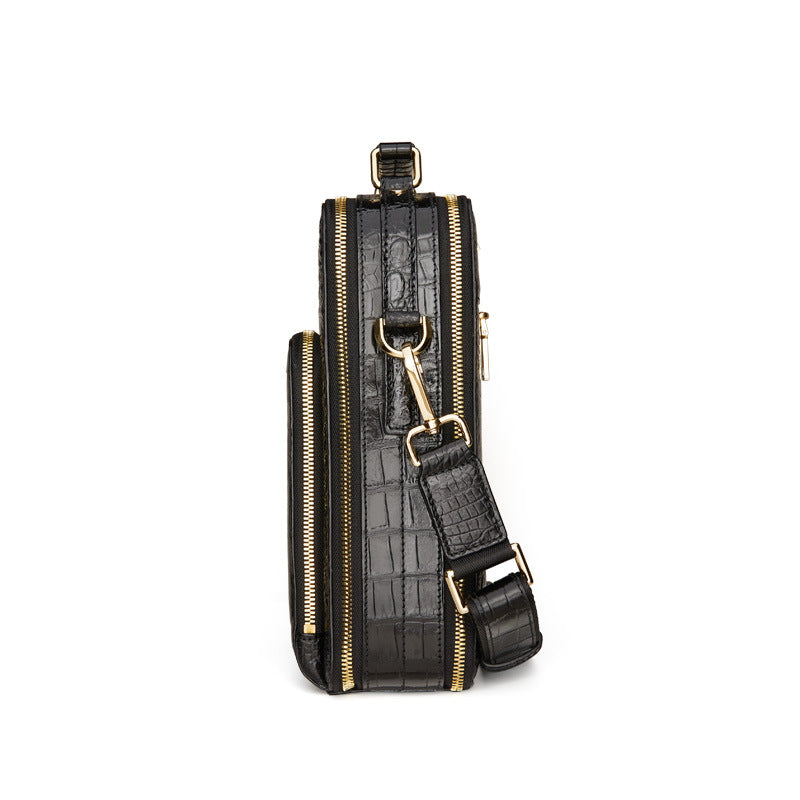 New Fashion Personalized Leather Men&#39;s Handbag