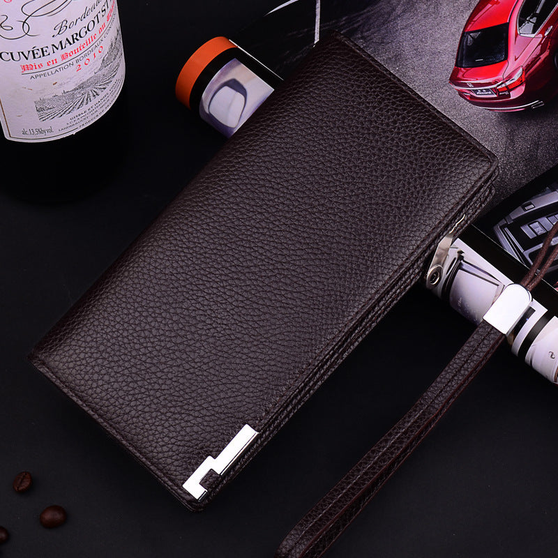 Men&#39;s Fashionable Simple Multi-card Capacity Wallet