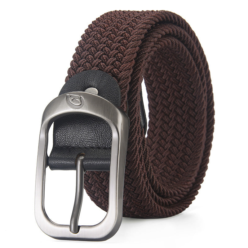 Fashion Casual New Style Men&#39;s Toothless Buckle Belt