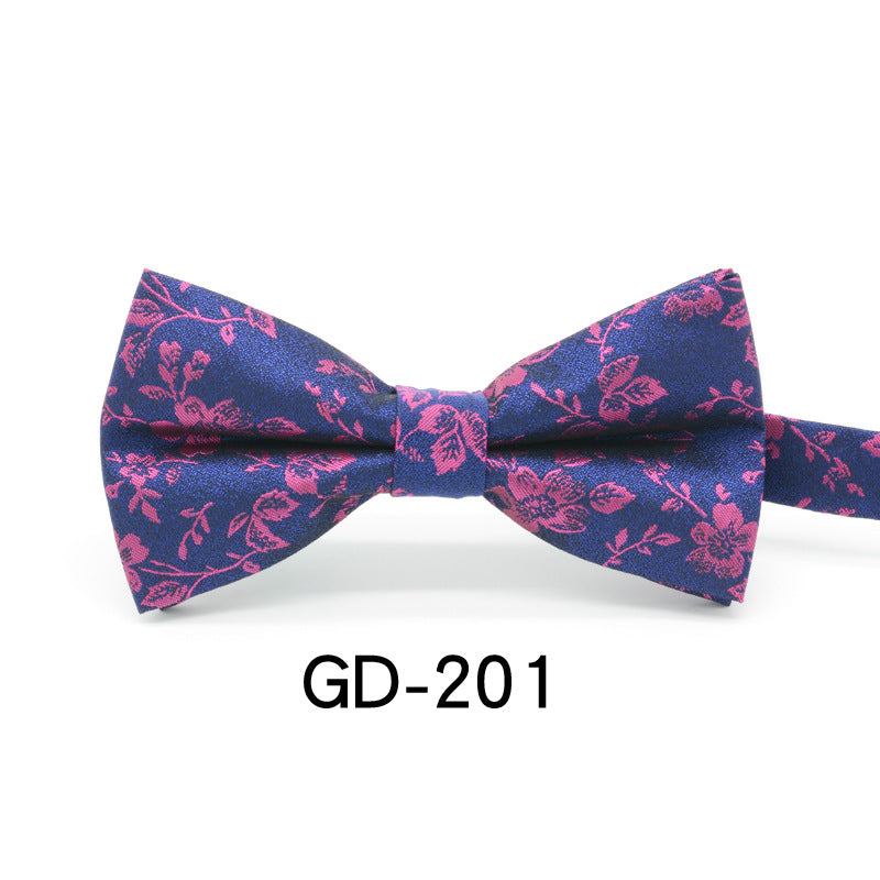 British Men&#39;s Polyester Wedding Business Bow Tie