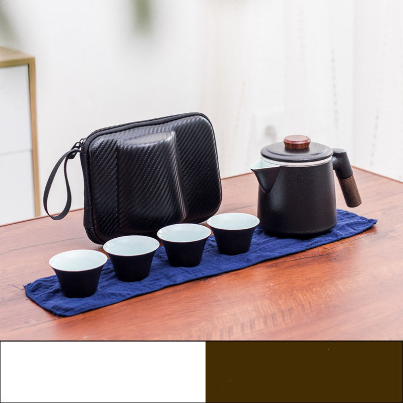 Travel Kung Fu Tea Set Small Ceramic Quick Guest Cup