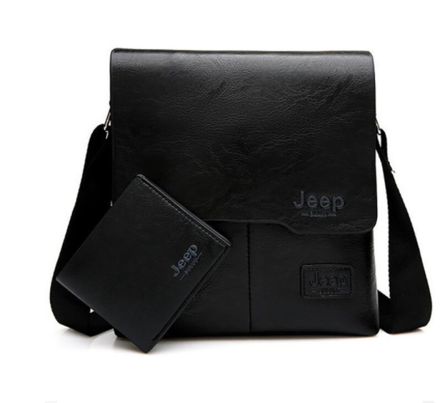 Business Casual One-shoulder Messenger Bag Wallet Combination