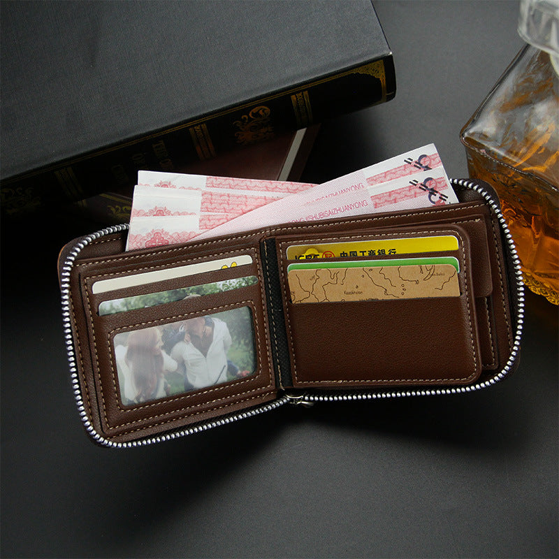 Men&#39;s Simplicity Wallet Fashion Frosted