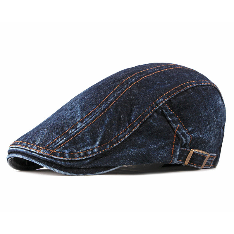 Men&#39;s Cowboy Hat Korean Fashion Wash