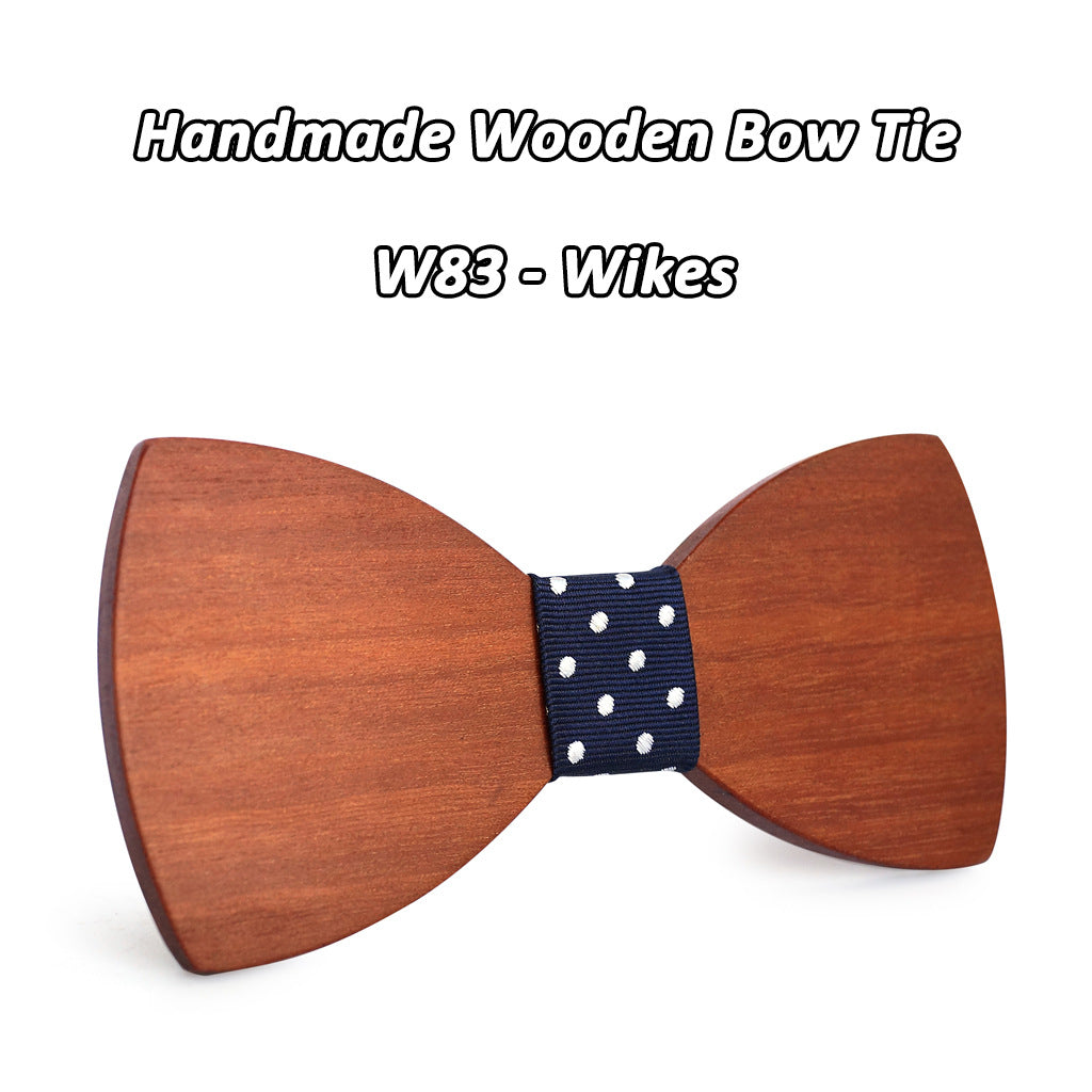 Wooden tie knot