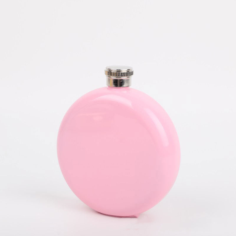 Portable Small Wine Bottle 304 Stainless Steel Full Drill Mini