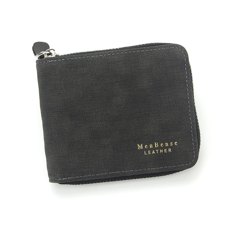 Men&#39;s Simplicity Wallet Fashion Frosted