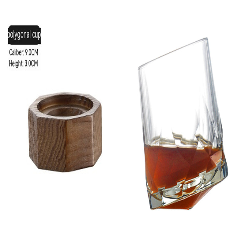 Shake Whiskey Glass Handmade