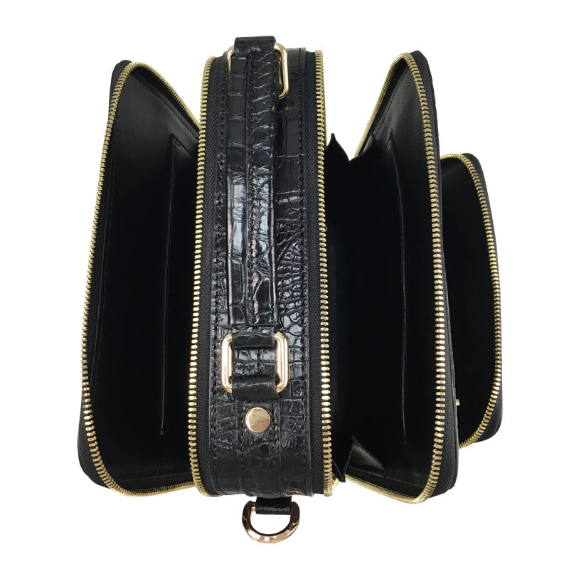 New Fashion Personalized Leather Men&#39;s Handbag