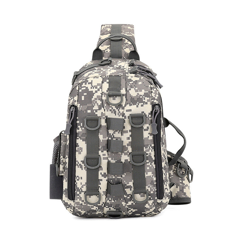 Outdoor Bag Fishing Lure Bag Messenger Chest Bag