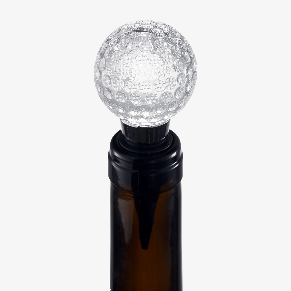 Golf Ball Wine &amp; Champagne Bottle Stopper