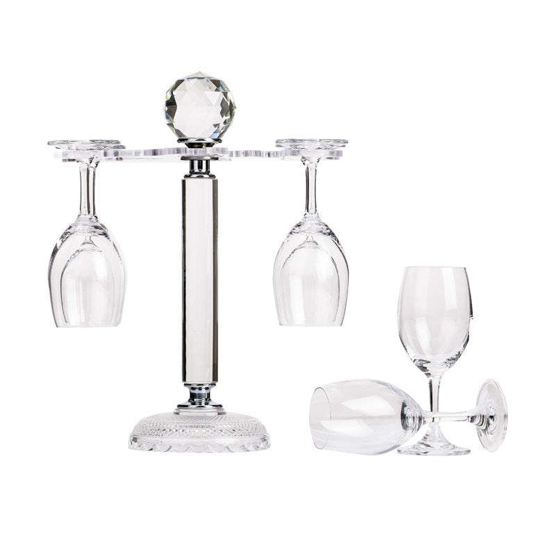 Household Crystal Wine Glass Holder Upside Down Wine Glass Holder