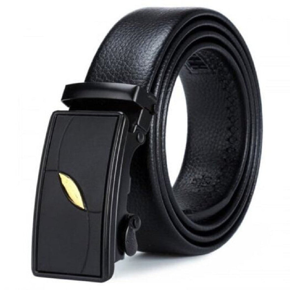 Black Business Fashion Trend Men&#39;s Belt