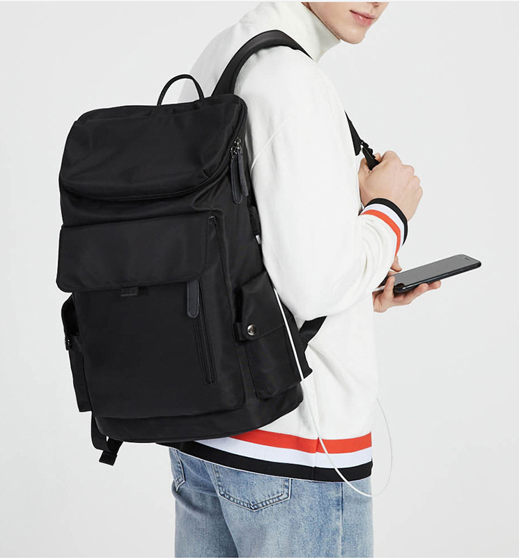 Waterproof Computer Middle School Student School Bag Travel Luggage Men&#39;s Backpack