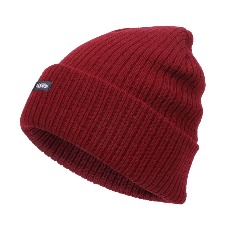 Men&#39;s And Women&#39;s Knitted Set Autumn And Winter Thickening