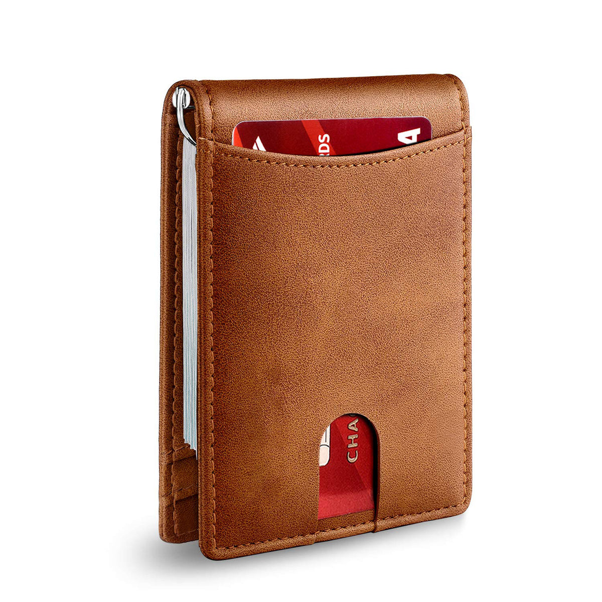 Men&#39;s Anti-theft Swipe US Dollar Clip Hot Card Holder