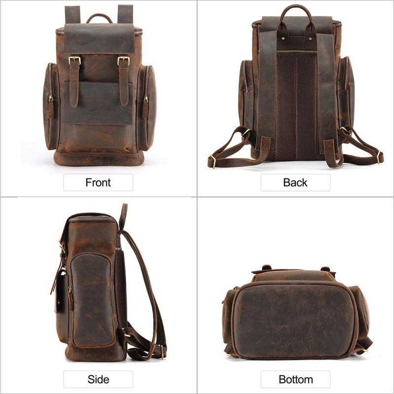 Retro Men&#39;s Backpacks For Large-capacity Travel
