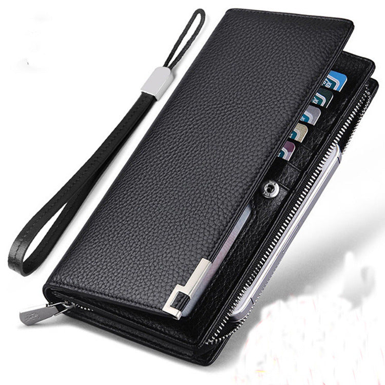 Men&#39;s Fashionable Simple Multi-card Capacity Wallet