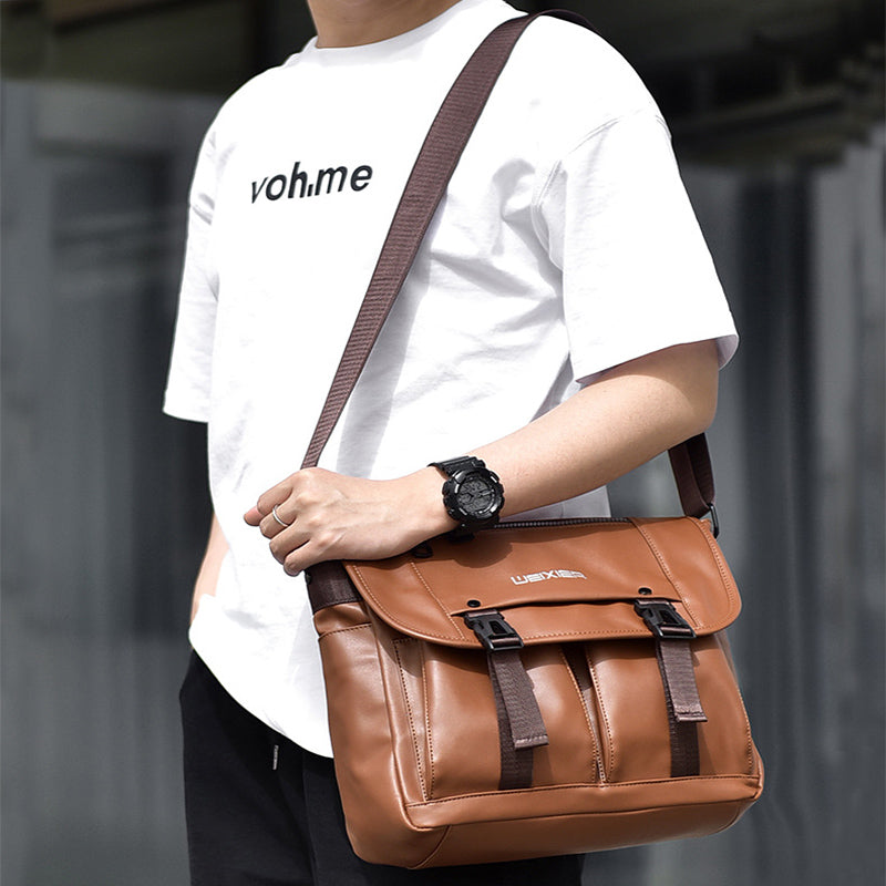 Men&#39;s Shouder Bags Fashion Casual Large Capacity Wear-resistant Overalls Functional Messenger Bag