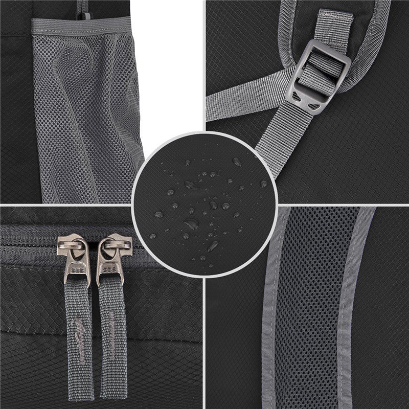 Outdoor Folding Backpack Ultra-light Portable Hiking And Hiking Bag