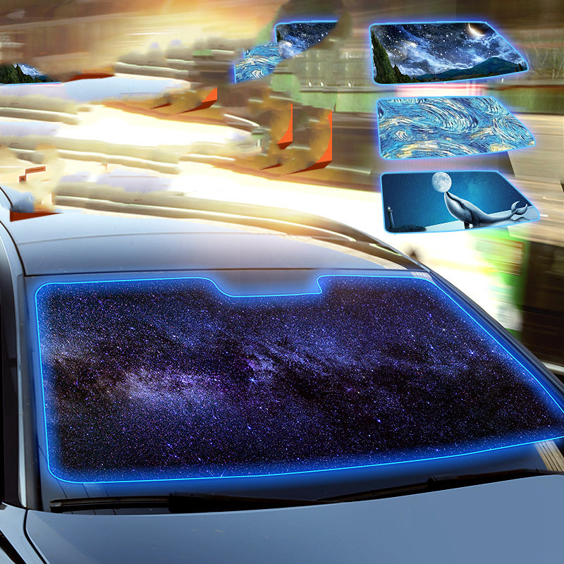 Car Sun Umbrella Sunscreen And Heat Insulation