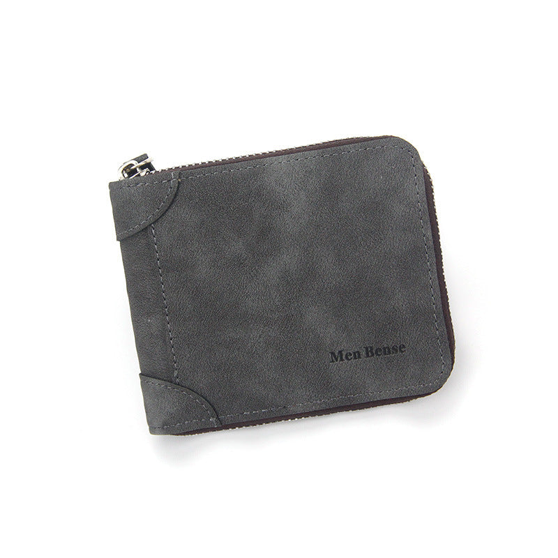Men&#39;s Simplicity Wallet Fashion Frosted