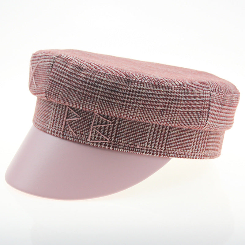 Fashion Woolen Beret Trend Octagonal Hat