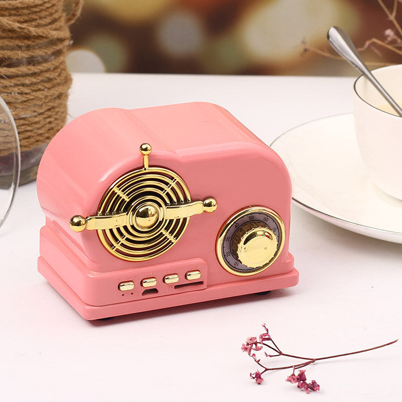Retro Bluetooth New Mini Wireless Smart Speaker