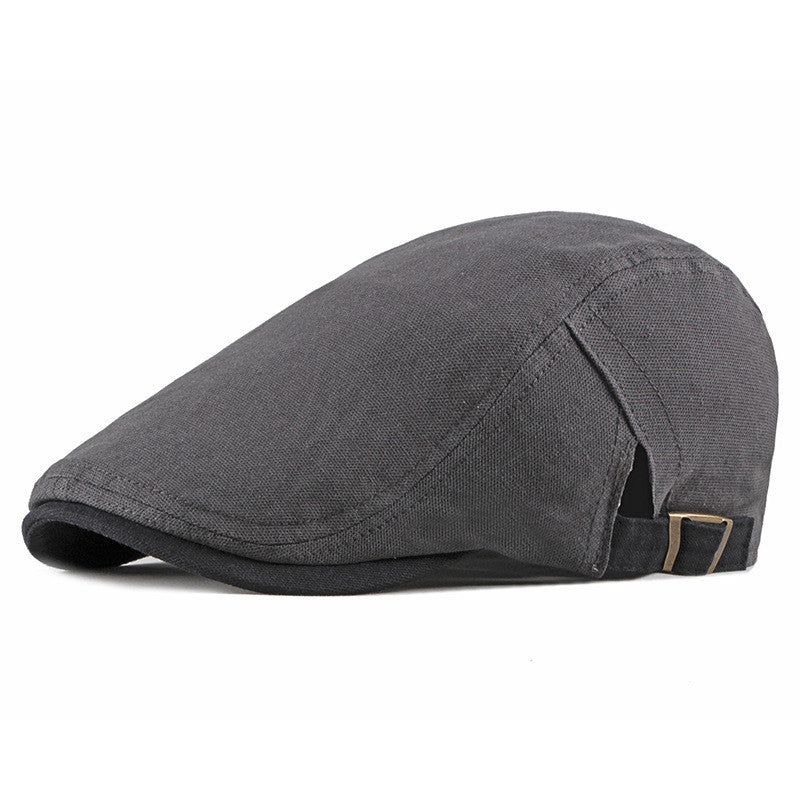 Thin Light Board Beret Hat Men&#39;s Casual