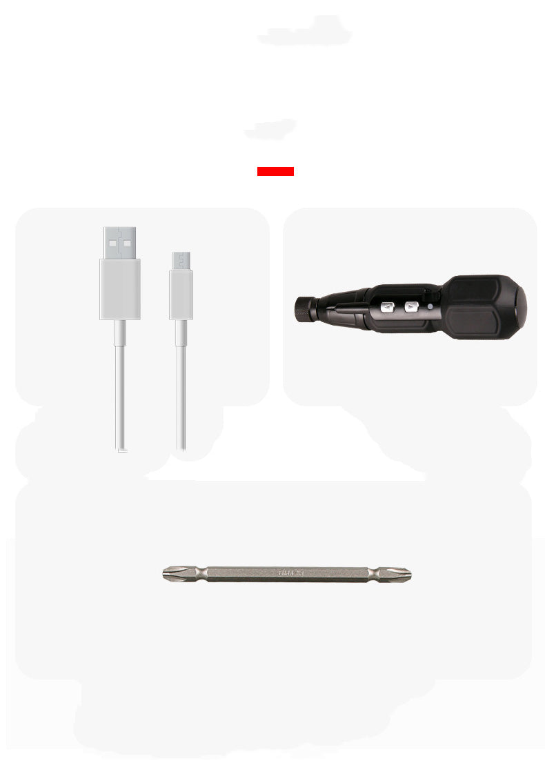 Husheng Auto-integrated Electric Screwdriver Rechargeable