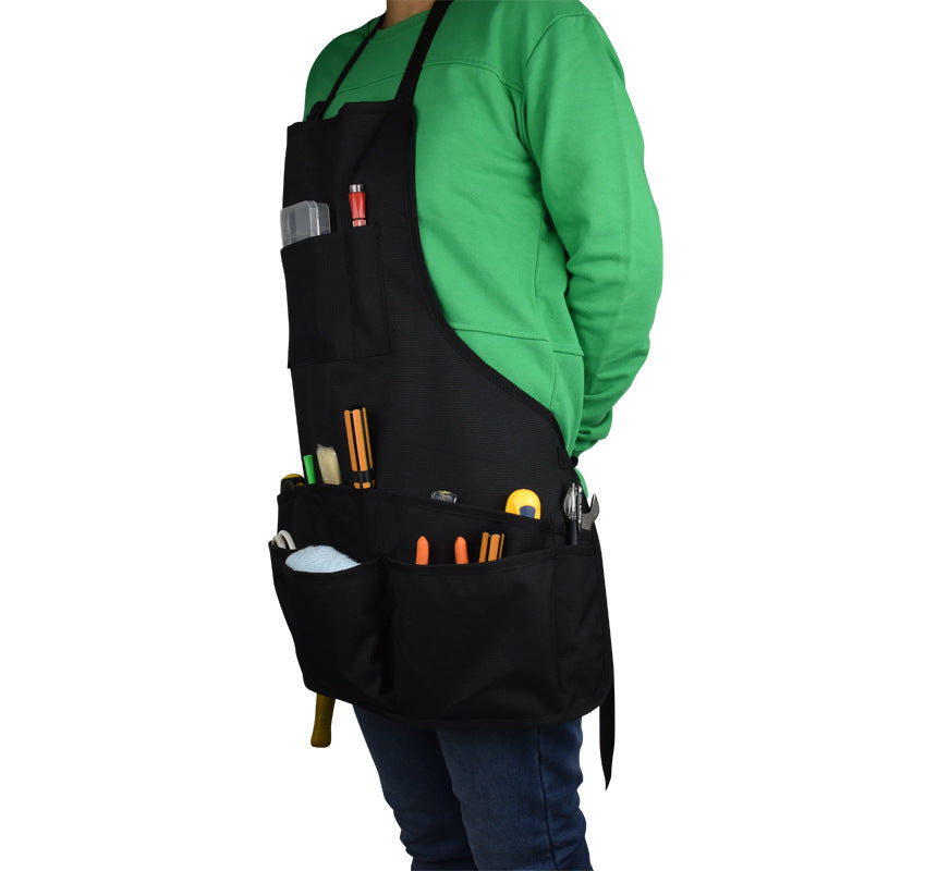 Tool Apron Multi Pocket Cleaning Waist Bag Bib