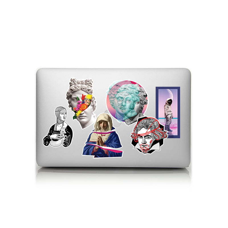Luggage Fashion Personality Retro Vaporwave Sticker